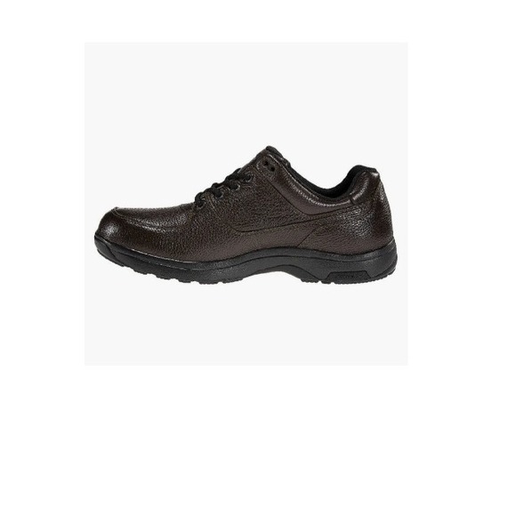 Dunham Windsor Black Leather Waterproof Oxford Walking Shoes Mens 8.5 6E NWB - Picture 1 of 12